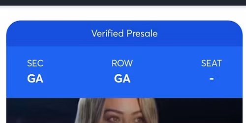 Hilary Duff London Tickets