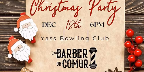 Barber On Comur Christmas party