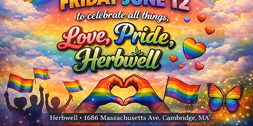 June 12th- Herbwell Celebrates Community, Love & PRIDE!