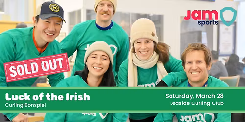 SOLD OUT: Luck of The Irish Curling Bonspiel