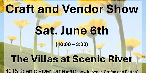 June Craft and Vendor Show