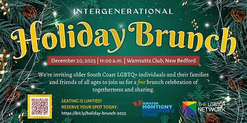 Intergeneration LGBTQ+ Holiday Brunch!