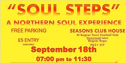 SOUL STEPS a NORTHERN SOUL EXPERIENCE