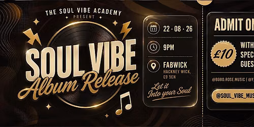 SOUL VIBE ALBUM RELEASE