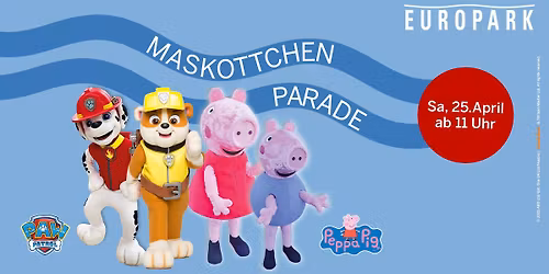 Maskottchenparade im EUROPARK \ud83d\udc37\ud83c\udf89