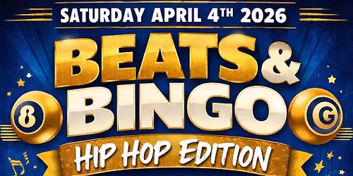 Beats and Bingo " Hip Hop Edition"
