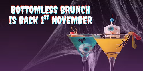 Bottomless Brunch: Halloween Edition! Limited Availability