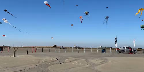 *Tentative*  Jewels of the Sky Kiters Association Single Line Kite Fly at E. Beach, Galveston Island
