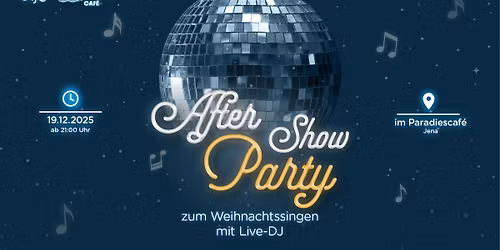 Weihnachtssingen 2025 - die gro\u00dfe After Show Party