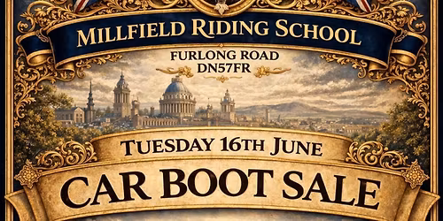 Millfield Riding school equestrian carboot\/Tabletop sale DN5 7FR Doncaster 