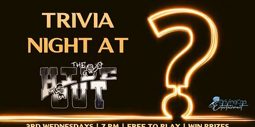 Trivia Night at The Hide Out