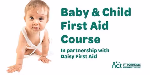 First Aid for Babies and Children course- IN PERSON.  