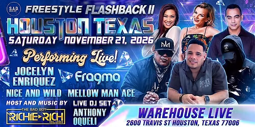 FREESTYLE FLASHBACK II HOUSTON TEXAS 2026