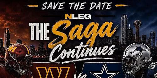 The Saga Continues Washington Vs. Dallas Weekend. The Rivalry Is Real!