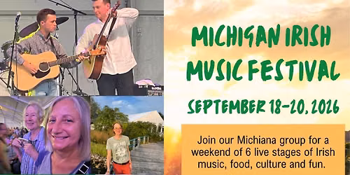 Irish Music Festival & Lake Time in Muskegon, MI