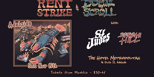 Doom Scroll & Rent Strike (USA) at The Metro