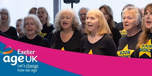 Exeter Rock Choir Performance in Support of Age UK Exeter