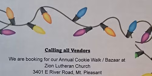 Cookie walk and Craft Sales