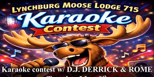 Karaoke Contest w\/ D.J. Derrick & Rome - $100.00 gift card to winner