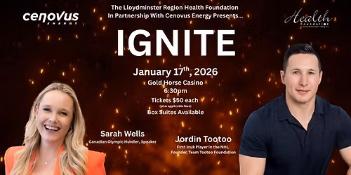 Ignite with Jordin Tootoo and Sarah Wells