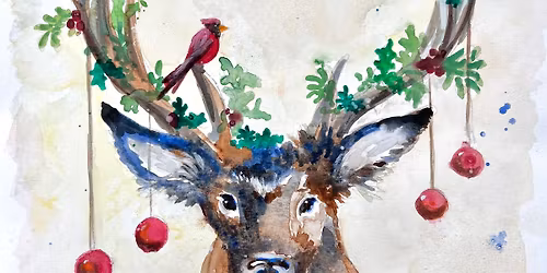 Painting Class - Christmas Deer