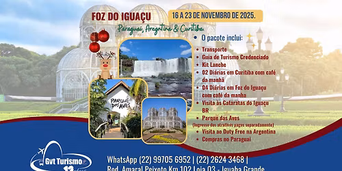 FOZ DO IGUAÇU, PARAGUAI E ARGENTINA 