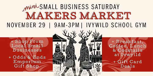 Small Business Saturday Mini MAKERS MARKET