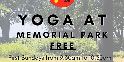 FREE YOGA Memorial Park First Sundays