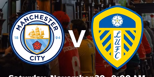 Manchester City vs Leeds United at Etihad Stadium