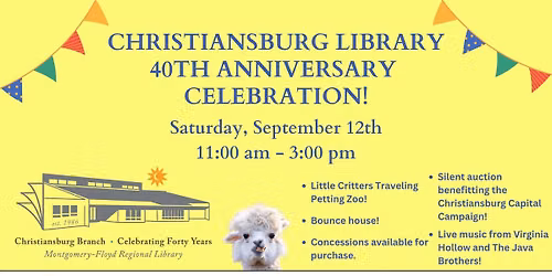 Christiansburg Anniversary Party