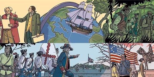 Spain at the Birth of the United States by Paco Roca