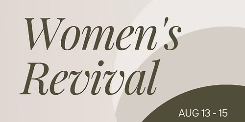 WCOG Women's Revival 2026