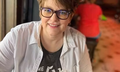 Julie B at Balanced Rock Winery