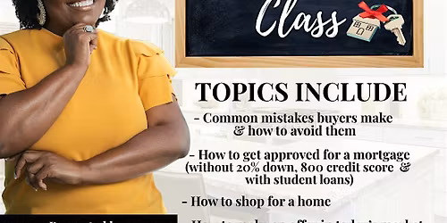 Keys to Homeowership: First time homebuyers class