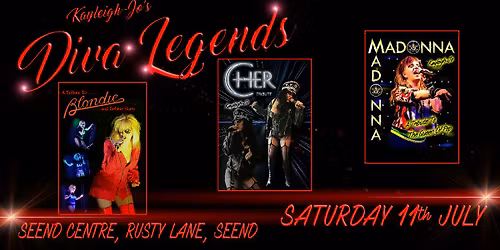 Kayleigh-Jo as Madonna, Blondie & Cher at Seend Centre