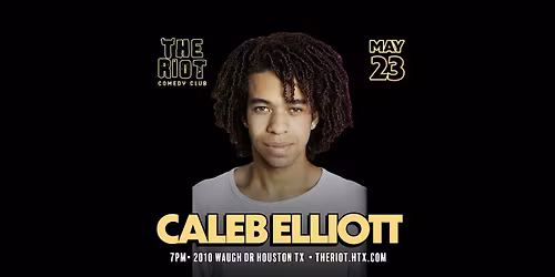 Caleb Elliott Headlines The Riot Comedy Club