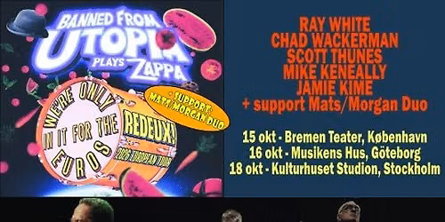 Banned from Utopia + Mats\/Morgan duo - Gothenburg