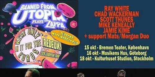 Banned from Utopia MatsMorgan duo - Gothenburg