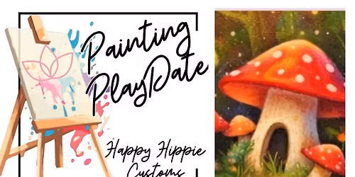 Forest 'Shroom Painting PlayDate
