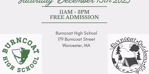 Burncoat Outdoors Club Craft Fair