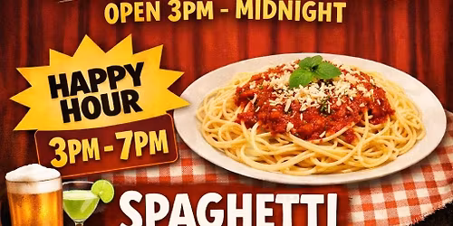 Open Mic & Spaghetti Night