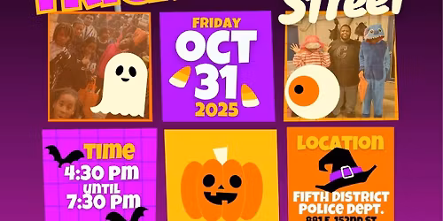 E. 152nd TRICK or TREAT Street