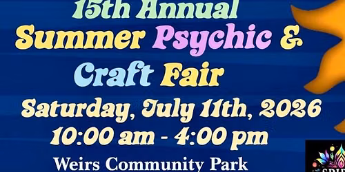 15th Annual Summer Psychic & Craft Fair