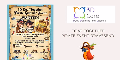Deaf Together Pirate Event Gravesend