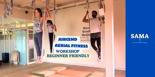 Aerial Yoga Workshop for Beginners\/ First Time