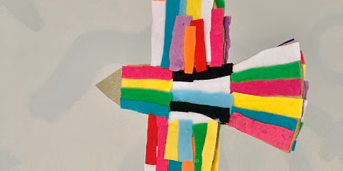 Colourful Bird - Fabric Collage Kids Workshop