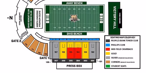 Western Michigan Broncos vs. Ohio Bobcats