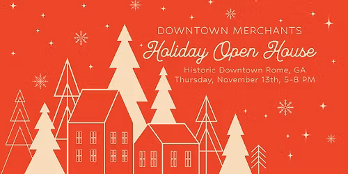 Downtown Rome Holiday Open House