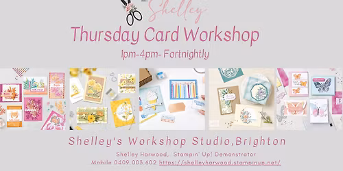 Card Making Workshop Brighton - Thursday Afternoon