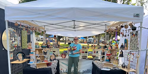 birdmagic pottery at the Lakeshore Art Festival
